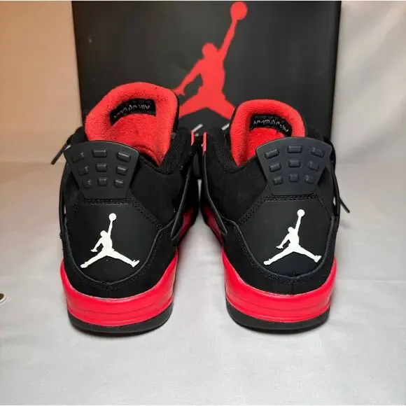 Size 6.5 - Nike Air Jordan 4 Retro GS Red Thunder